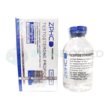 Testosterone Propionate ZPHC Vial 30 ml 50 mg/ml
