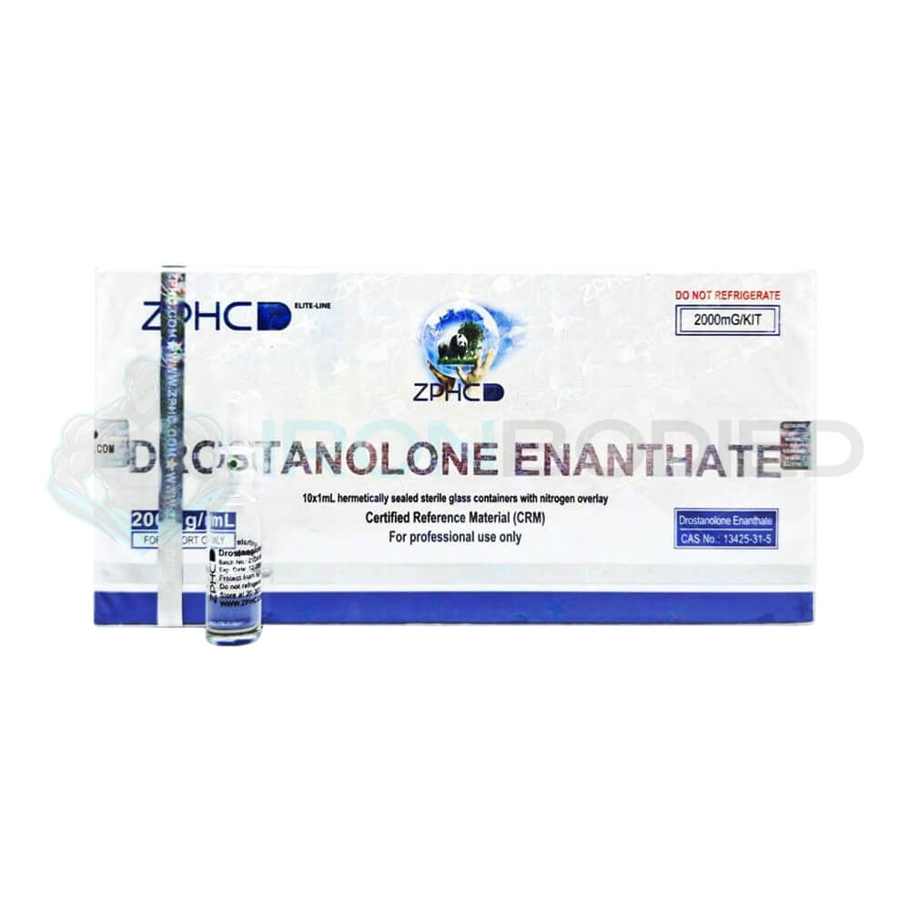 Drostanolone Enanthate ZPHC 200 mg/ml Énanthate de Drostanolone ZPHC 200 mg/ml